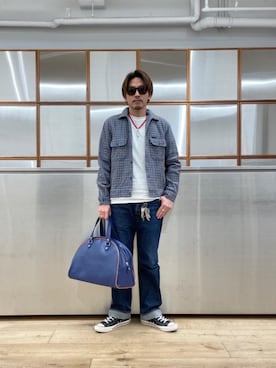 京都くんさん（メンズ・172cm）の春コーディネート