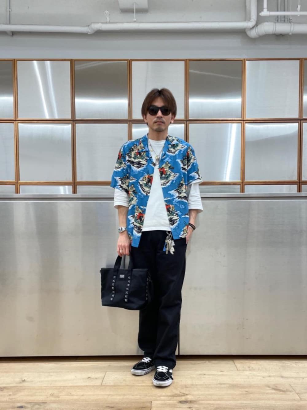 HYSTERIC GLAMOUR SWAMP MAIDEN柄 アロハシャツ L HYSTERIC GLAMOUR（ヒステリックグラマー）の「SWAMP MAIDEN柄