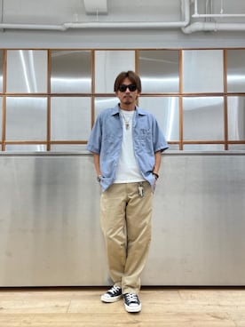 京都くんさん（メンズ・172cm）の夏コーディネート