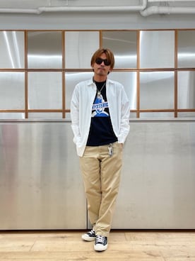 京都くんさん（メンズ・172cm）の夏コーディネート