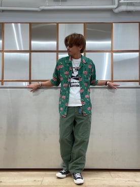 京都くんさん（メンズ・172cm）の夏コーディネート