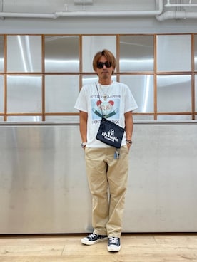 京都くんさん（メンズ・172cm）の夏コーディネート