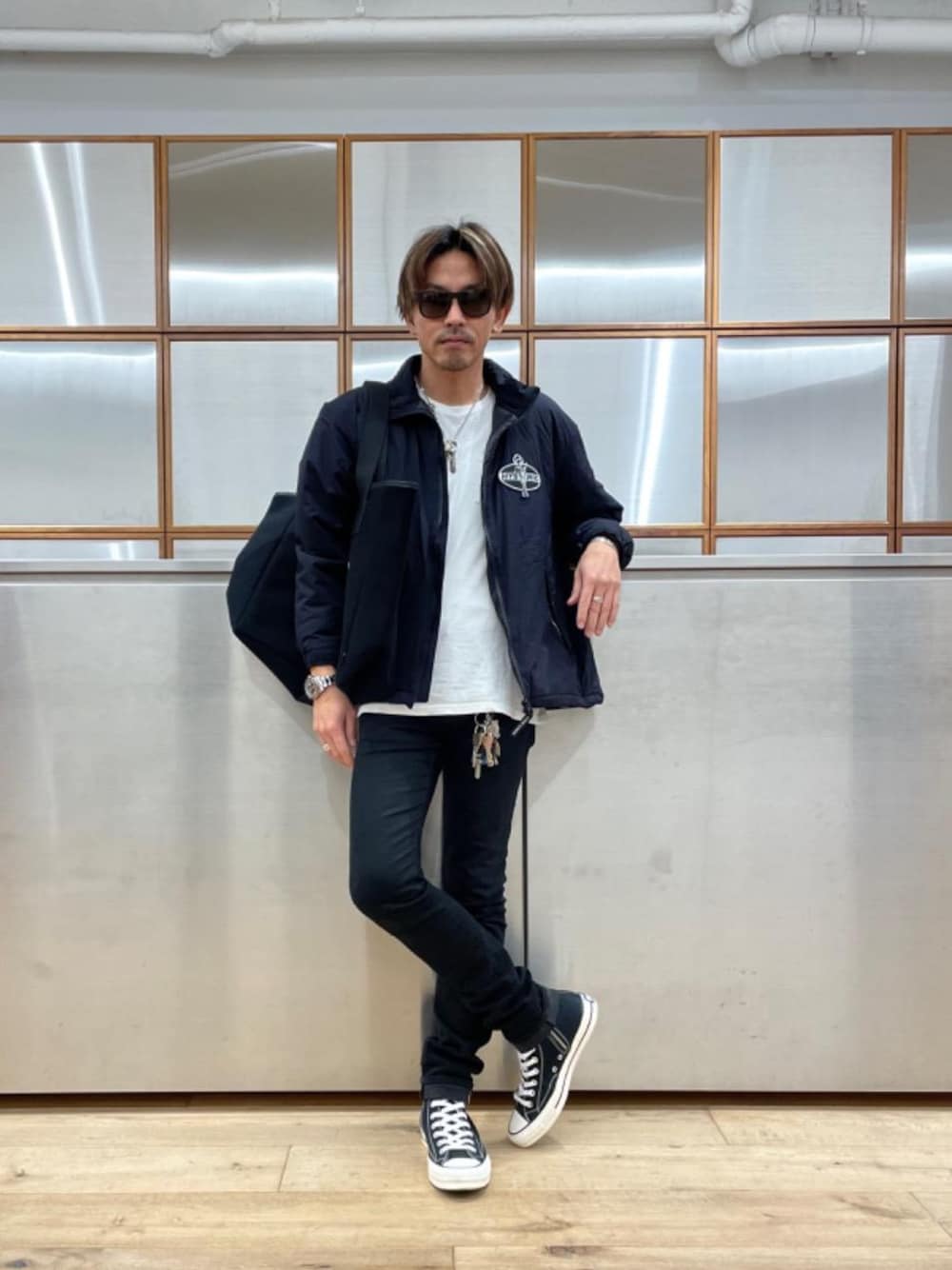 DYNAMITE ANGELワッペン スタンドカラージャケット DYNAMITE ANGELワッペン スタンドカラージャケットを使った人気