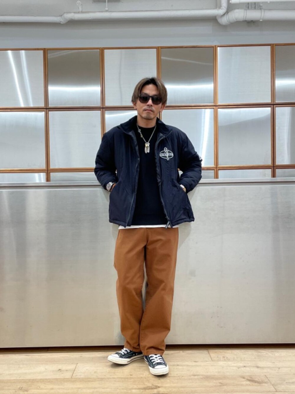 DYNAMITE ANGELワッペン スタンドカラージャケット DYNAMITE ANGELワッペン スタンドカラージャケットを使った人気