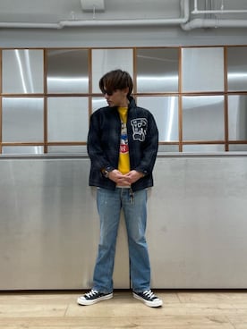 京都くんさん（メンズ・172cm）の冬コーディネート