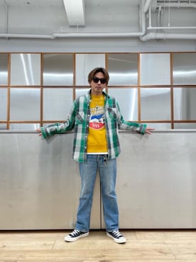 京都くんさん（メンズ・172cm）の冬コーディネート