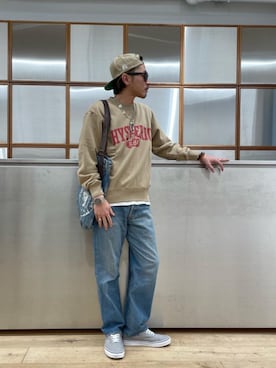 京都くんさんの（HYSTERIC GLAMOUR | ヒステリックグラマー）を使ったコーディネート