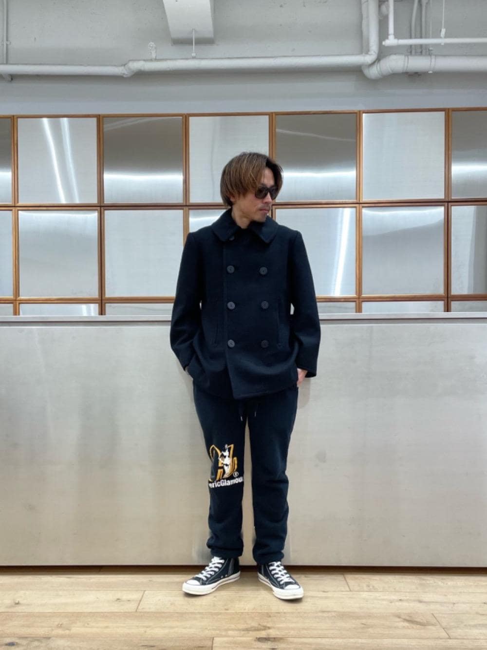 Pコートを使ったメンズ人気ファッションコーディネート - WEAR