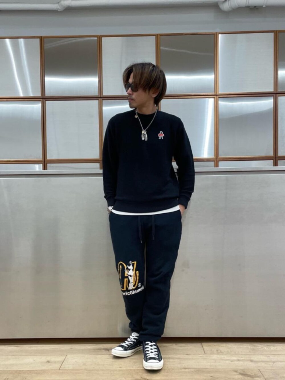 hysteric glamour リバーブルスウェットパンツ HYSTERIC GLAMOUR スウェットパンツ ジャージ SUPER HYS柄
