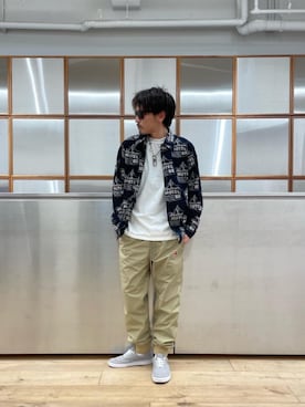 「らふこーで」｜京都くんさん（メンズ・172cm）の春コーディネート