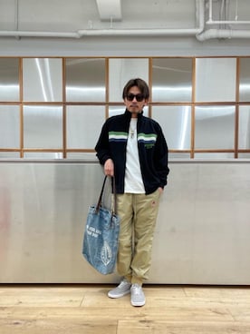 「でにむ」｜京都くんさん（メンズ・172cm）の春コーディネート