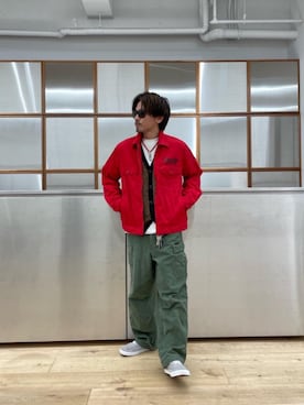 京都くんさん(メンズ・172cm)の春コーディネート