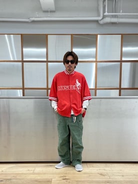 京都くんさんの（HYSTERIC GLAMOUR | ヒステリックグラマー）を使ったコーディネート