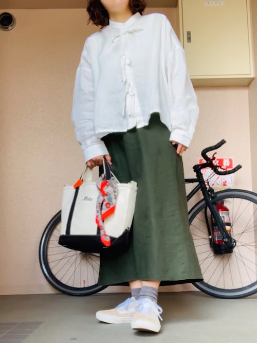 mmm｜L.L.Beanのトートバッグを使ったコーディネート - WEAR