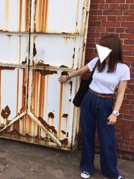 「MARC JACOBS（マークジェイコブス）のアイテム（ヘアゴム）」を使った、M!Oさん（レディース・163cm）の春コーディネート