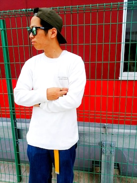 hayato inoueさん（メンズ・170cm）の夏コーディネート