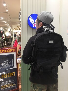 hayato inoueさん（メンズ・170cm）の冬コーディネート