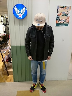 hayato inoueさん（メンズ・170cm）の秋コーディネート