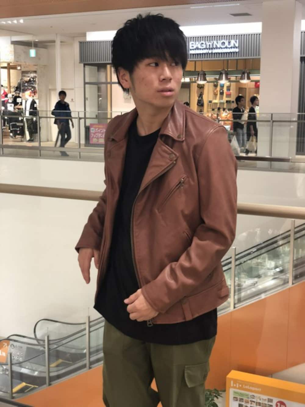 90s 80sオーバーサイズ ブラウンレザージャケット SEN TOKYO（セントーキョー）の「一気にコーデを格上げする美