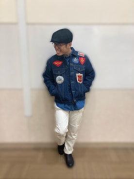 「TOPGUN」｜hayato inoueさん（メンズ・172cm）の冬コーディネート