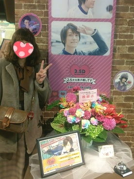 「ファーアウター」｜「アイテム（ノーカラージャケット）」を使った、まあさん（レディース・164cm）の冬コーディネート