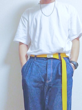 にわけいさん(メンズ・175cm)の夏コーディネート