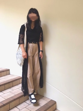 ponさん（レディース・158cm）の夏コーディネート