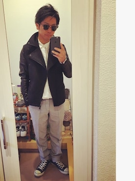 SG Ryoheyさん（メンズ・163cm）の春コーディネート