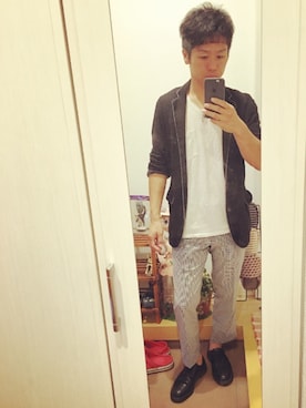 SG Ryoheyさん（メンズ・163cm）の秋コーディネート