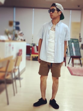 SG Ryoheyさん（メンズ・163cm）の夏コーディネート