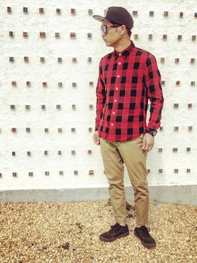 SG Ryoheyさん（メンズ・163cm）の秋コーディネート