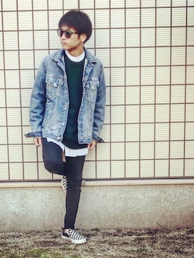 SG Ryoheyさん（メンズ・163cm）の秋コーディネート