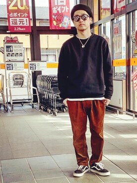 SG Ryoheyさん（メンズ・163cm）の冬コーディネート
