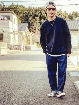 SG Ryoheyさん（メンズ・163cm）の春コーディネート