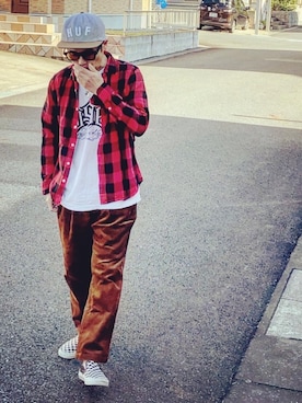 SG Ryoheyさん（メンズ・163cm）の秋コーディネート