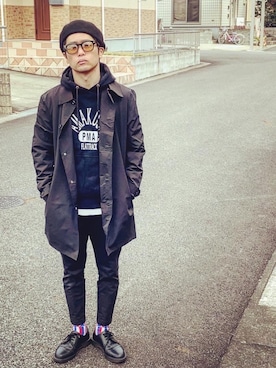 SG Ryoheyさん（メンズ・163cm）の秋コーディネート