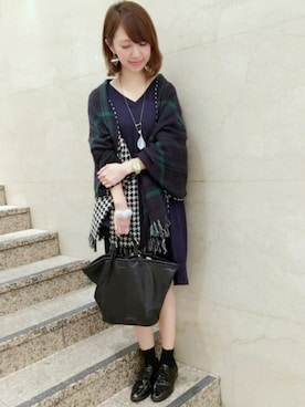 memeさん（レディース・158cm）の秋コーディネート