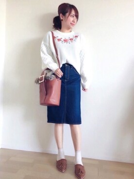 memeさん（レディース・158cm）の冬コーディネート