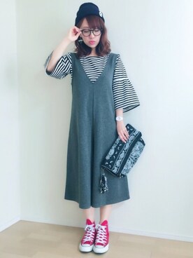 memeさん(レディース・158cm)の春コーディネート