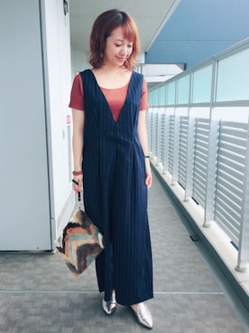 「ファークラッチ」｜memeさん（レディース・158cm）の秋コーディネート