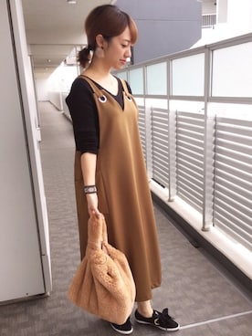 memeさん（レディース・158cm）の秋コーディネート