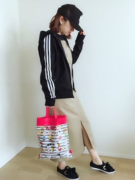 memeさん（レディース・158cm）の春コーディネート