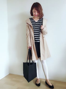 「Ms.yuu by Nothing And Others（ミスユーバイナッシングアンドアザーズ）のアイテム」を使った、memeさん（レディース・158cm）の春コーディネート