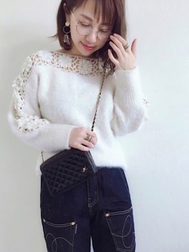 「Cawaii」｜memeさん（レディース・158cm）の冬コーディネート