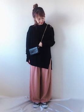 memeさん（レディース・158cm）の冬コーディネート