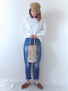 memeさん（レディース・158cm）の春コーディネート