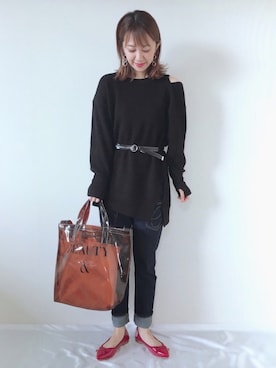 「平成最後のWEARISTAセンバツ」｜「アイテム（バレエシューズ）」を使った、memeさん（レディース・158cm）の春コーディネート