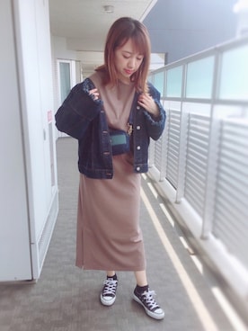 memeさん（レディース・158cm）の春コーディネート