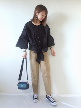 memeさん（レディース・158cm）の春コーディネート
