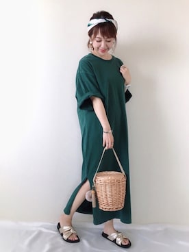 memeさん（レディース・158cm）の春コーディネート